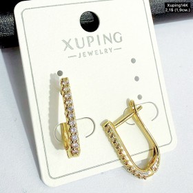 Сережки Xuping14К 10822 (1.9см.)